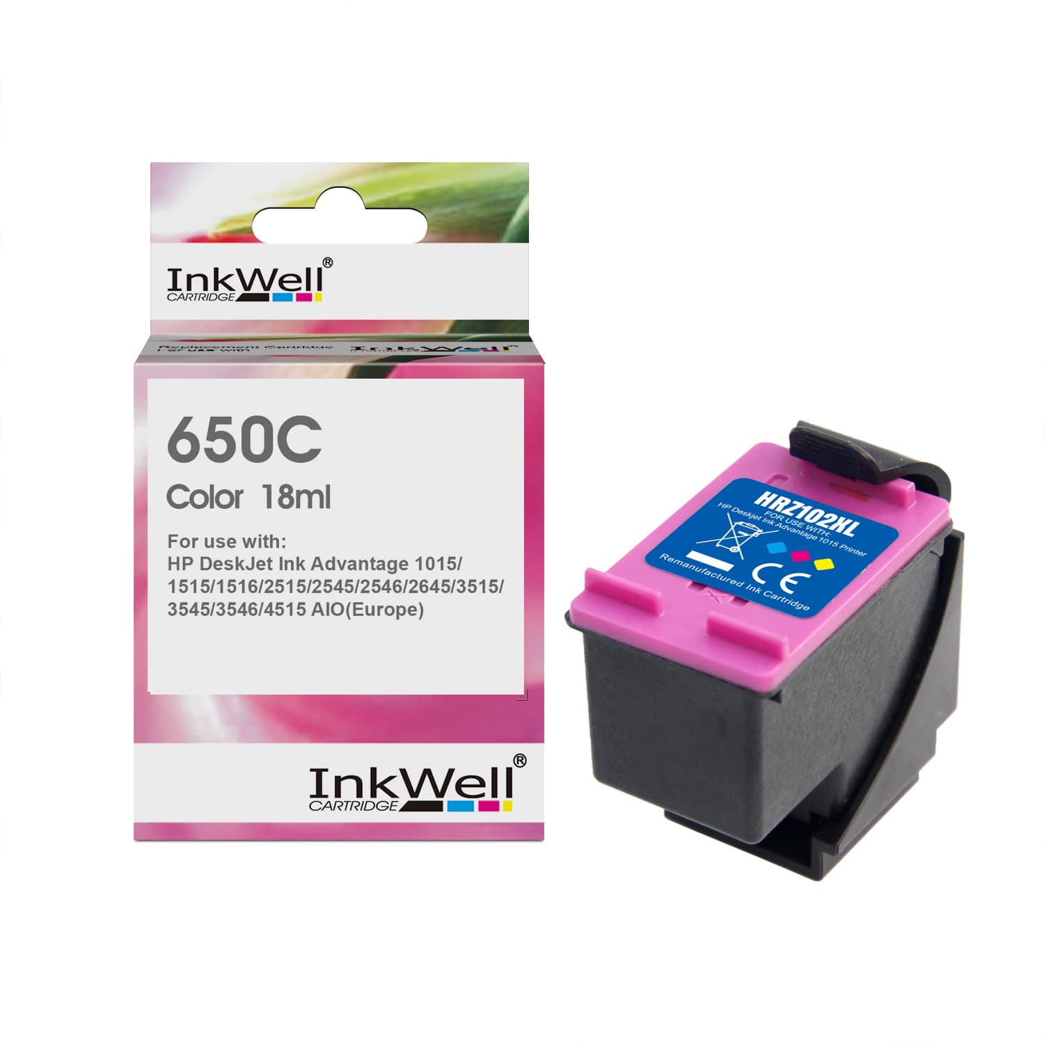 Cartouche HP650C Couleur